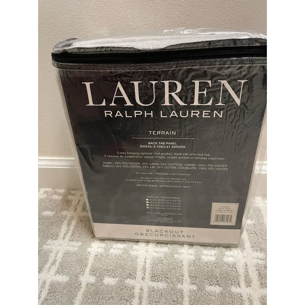 1 Ralph Lauren Terrain Dove Grey 54